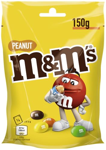 M&M'S Peanut Schokolade Erdnuss Schokolinsen, 150g – Ansicht 1