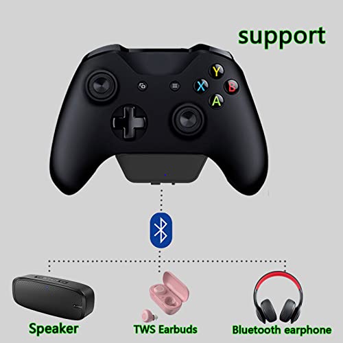 Ylyxcch Audio Adapter For Wireless Bluetooth Xbox One Stereo Headset Audio Adapter For Xbox One X/S Compatible With Wireless Headset Speakers Audio Mic Headphone Converter Sound Enhancer #TOP3