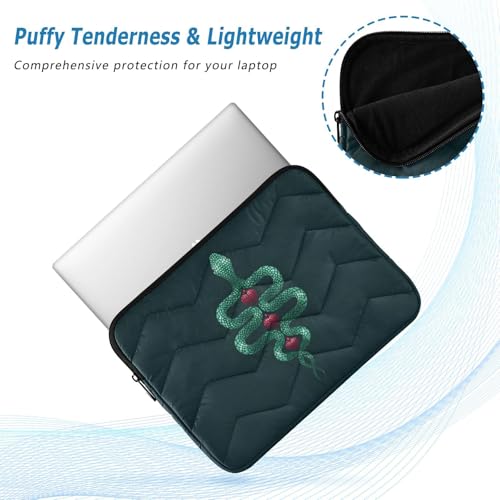 Funda para portátil diseño serpiente compatible 13 pulgadas miniatura 4