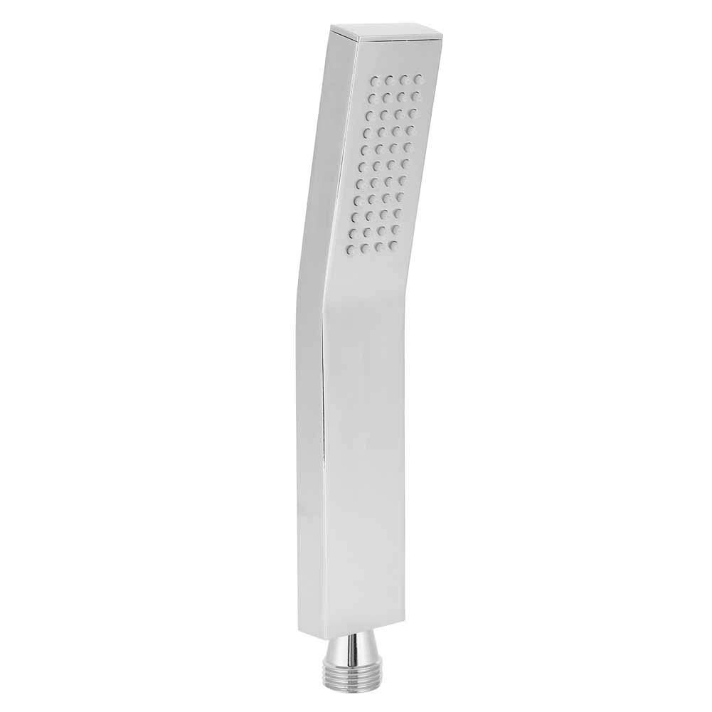 Hochdruck-Handbrause, quadratisch, Messing, G1,27 cm Gewinde, leistungsstarker Badezimmer-Duschkopf, verstellbarer Wasserfluss, modernes Duschzubehör