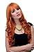 Produktbild WIG ME UP - 285-T2735 Damen Perücke große kräftige Locken, welligem Haar mit glattem Pony Rot Rot/Orange ca. 65 cm