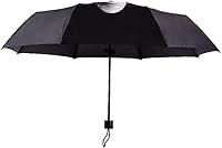 Vista 2 de Paraguas creativo de dedo medio Paraguas plegable compacto de viaje, divertido paraguas no automático para sol y lluvia