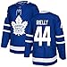wuxafe Toronto Maple Leafs #44 Rielly Hockey Jersey sobre Hielo NHL Hombre Ropa Respirable T-Shirt De Manga Larga