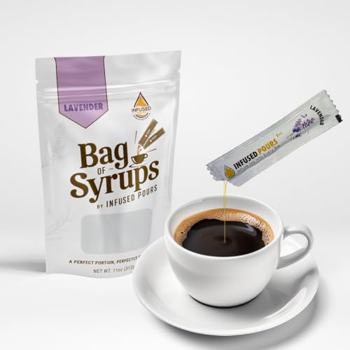 Single Serving Lavender Syrup Packets for Coffee and Cocktails - ...