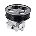 WBXCBER Power Steering Pump Compatible for Land Rover Jaguar QVB500400 LR006613 LR006613 Power Steering System