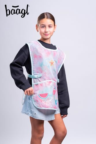 Baagl Kinderschürze Mädchen Kochschürze Malschürze Bastelschürze - Sunset – Ansicht 6