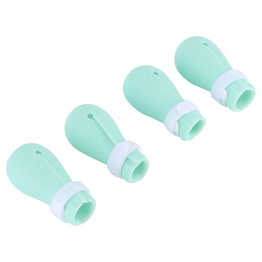 Durable Soft Cat Paw Protector, 4Pcs/Set Pet Paw Protector, Good Toughness for Scratch Resistant Pet Paw Protection Cat Paw