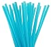 10 Inch Drinking Straws (250 Straws) (10 Inch x 0.28 Inch) (AQUA)