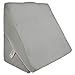 Giantex Bed Wedge Pillow, Adjustable 9&12 Inch Folding Memory Foam Incline Cushion for Legs and Back Support, Memory Foam Bed Support Pillow w/Removable Cover for Sleep Resting Reading (Grey)