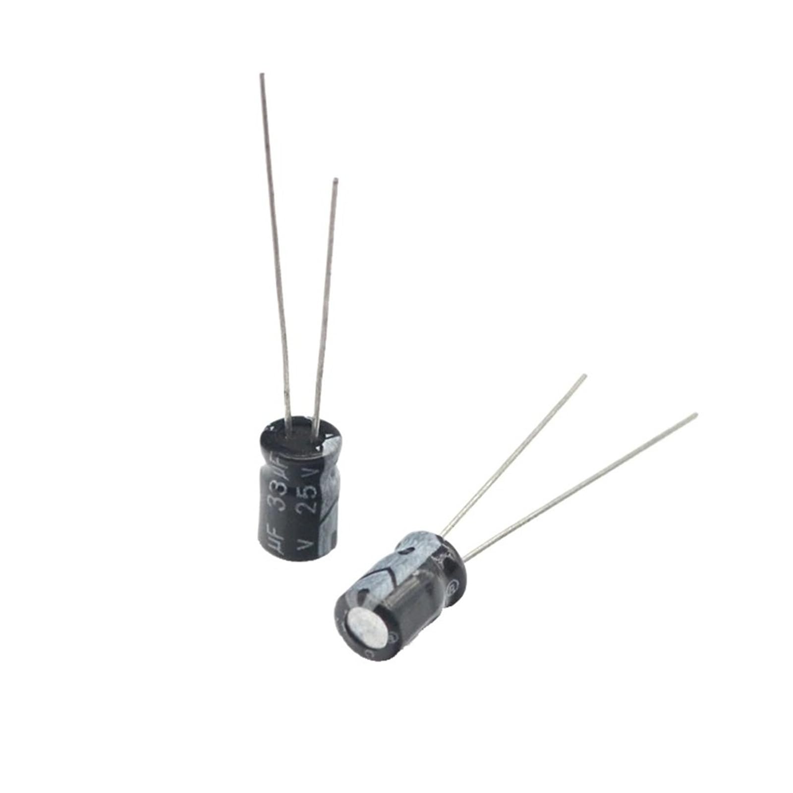 Condensateurs électrolytiques 25V 33uf aluminium 5x7mm radial de rechange pour kit Arduino et Raspberry