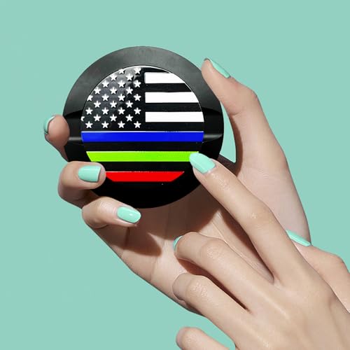 Image of Metal Can For ZYN | Metal Container | Pouch Container | Small Storage Tin (American Flag (B))
