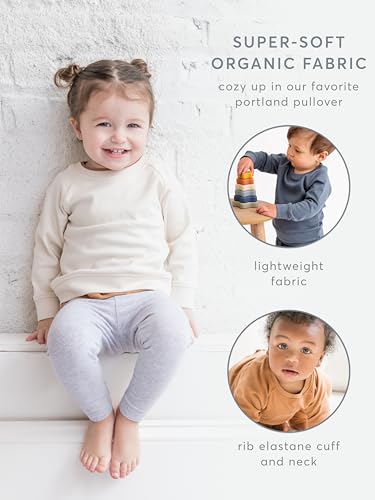 Colored Organics Baby Organic Cotton Infant Lightweight Pullover Top3