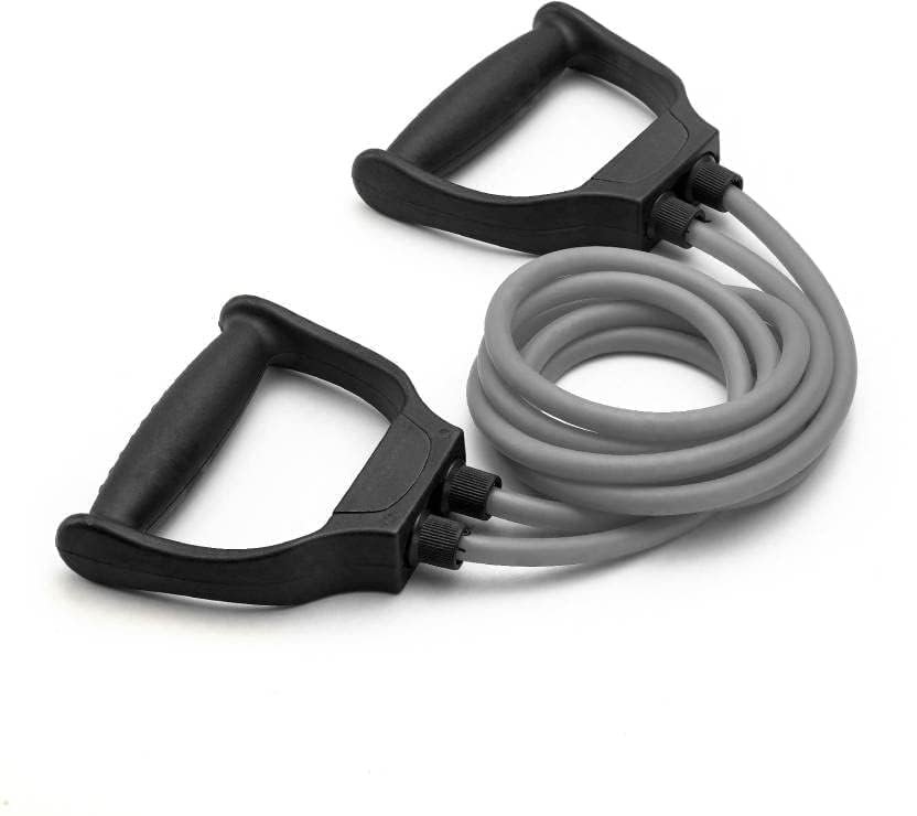 Double Toning Tube | Resistance LEATHER DREAMS Exercise Band with Comfortable Handles - Ideal for Physical Therapy, Strength Training, Muscle Toning (B0CGBPKYKY) Amazon Price History, Amazon Price Tracker