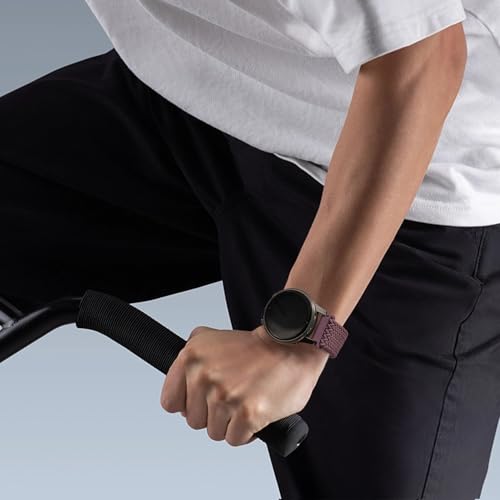 Correa de Nylon Trenzado Magnética 22mm para Garmin miniatura 5