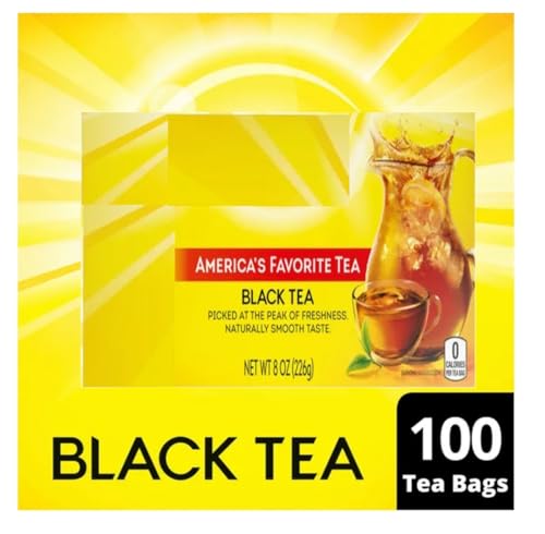 Black Tea Bags, Individually Wrapped 100 Count