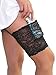 Concealed Lace Thighband Carry Gun Holster Garter with Antislip Silicone Logo (Small)