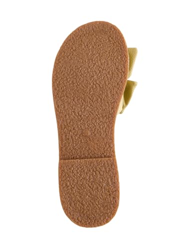 Image of Verdusa Women's Bow Flat Sandals Leather Open Toe Flats Summer Vacation Shoes Beach Sandals Outdoor Slippers