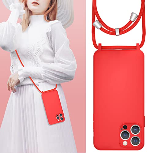 UEEBAI Crossbody Lanyard Phone case for iPhone 15 Pro Max 6.7 inch - Image 2