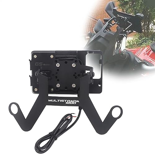 Support de montage Ducati Multistrada 1200 adaptateur rigide anti-vibrations