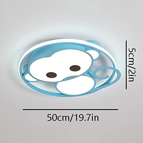 Plafonnier à intensité variable personnalisé motif singe LED - 4