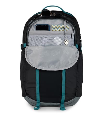 Image of JanSport 34L All Around Pack - 15 inch Laptop Sleeve, Smokey Grit | Versatile Rucksack w /Hydration Sleeve, Reflective Accents & Safety Whistle