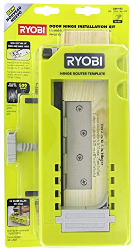 Ryobi A99Ht3 Door Hinge Installation Kit/Mortiser Template #TOP4
