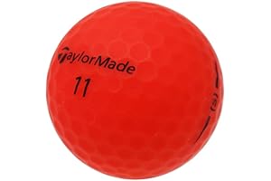 TaylorMade Project (s) Matte Red Golf Balls: The Durable Choice for Enhanced Swing Control