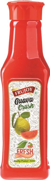Frujoy Guava Crush 750ml | For Fruit Mocktail | Cocktail | Cake | Baking Essentials | Juices | Beverages-picture-25