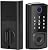 Smart Door Lock,Keyless Entry Door Lock for Front Door,Security Smart Deadbolt with Touchscreen Keypad,App Remote Control Fingerprint