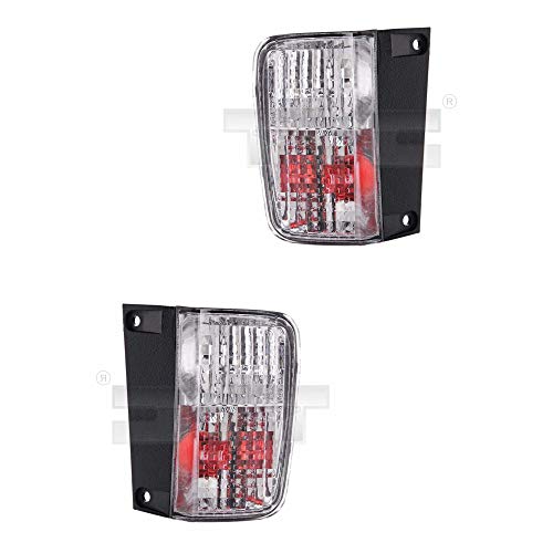 Jeu de feux de recul droit et gauche pour modèle Primastar (X83) année de construction : 03/2001-06/2009 Vivaro (E7/F7/J7) 08/2001-06/2009 Trafic II (EL/FL/JL) Plastique sans support de lampe