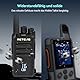Retevis RT668H Funkgeräte, Walkie Talkie mit 10-in-1 Ladegerät, funkgeräte Set mit Bildschirm, Lizenzfrei PMR Funkgerät mit Headset, Funkgeräte Reichweite für Hotel, Sicherheit (10 STK, Schwarz)