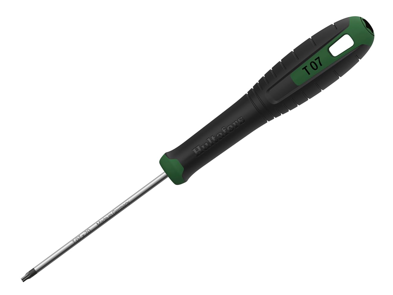 TORX® Screwdriver T07 x 70mm, Black/Green