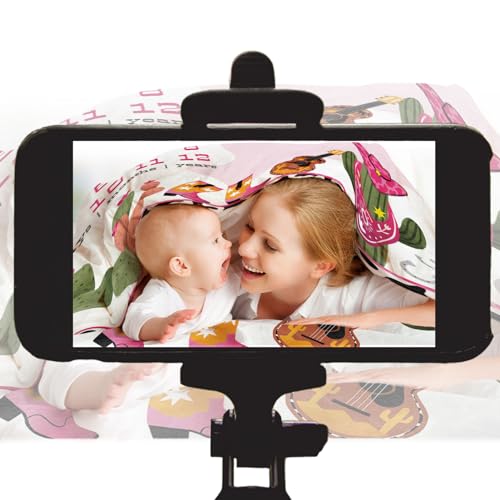 Image of Cow Girl Baby Stuff - Newborn Baby Milestone Blanket with 2 Frames