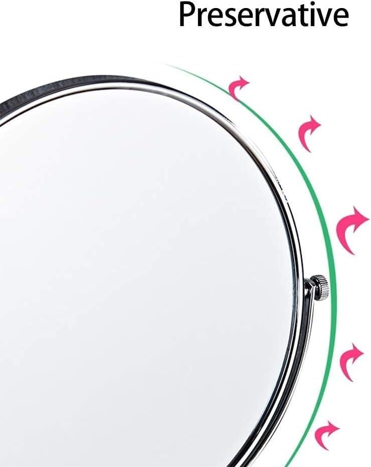 Miroir de salle de bains réglable pour maquillage de précision
