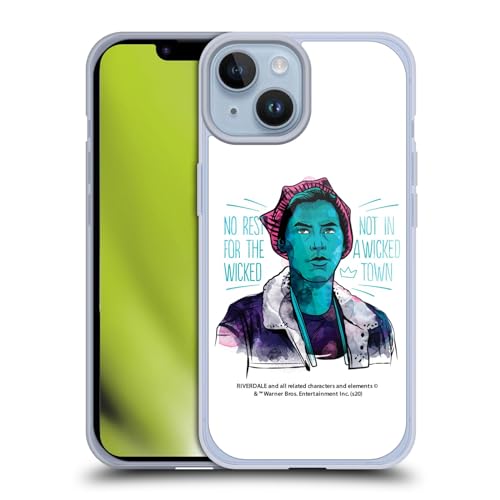 Head Case Designs Licenciado Oficialmente Riverdale Jughead Jones Arte Caso Funda de Gel Suave Compatible con Apple iPhone 14