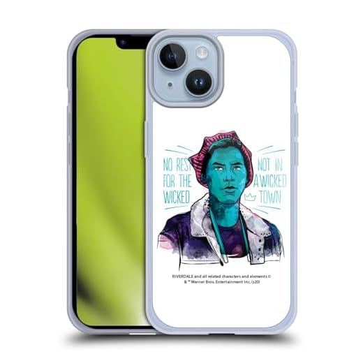 Head Case Designs Licenciado Oficialmente Riverdale Jughead Jones Arte Caso Funda de Gel Suave Compatible con Apple iPhone 14