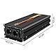 EDECOA Spannungswandler 3500w Reiner Sinus Wechselrichter 12v 230v mit 2X USB und Fernbedienung Spannungswandler 12 v 230 v Reiner Sinus Wechselrichter 220v