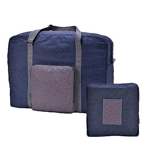 Legou Airline Cabin Bag 45x35x19cm, Foldable Travel Bag, Hand Luggage Bag Blue