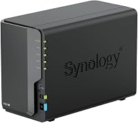 Synology DS225+ 16TB (Seagate Ironwolf 2x8TB) 2-Bay Plus Serie - Intel Celeron J4125 Quad-Core, 2 GB Non-ECC DDR4 SODIMM 1 x 2,5 GbE und 1 x 1 GbE RJ-45 LAN-Port – Ansicht 4