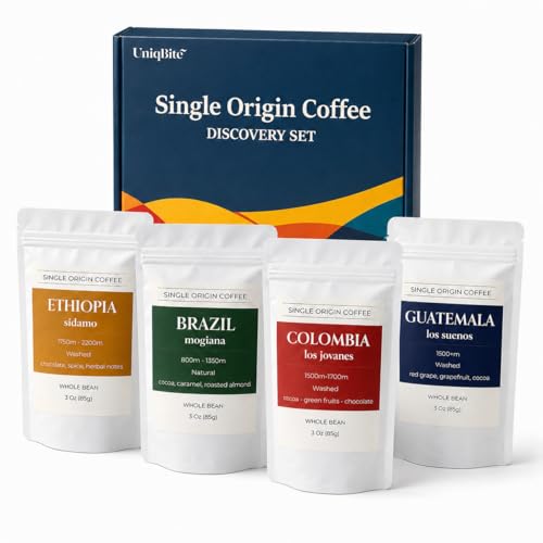 UNIQBITE Single Origin Coffee Sampler