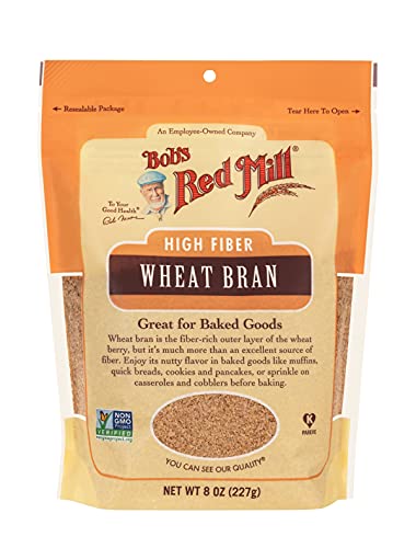 Bob's Red Mill Wheat Bran, 8oz (Pack of 4) - Non GMO, Vegan, Kosher - image 3