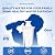 Improvedhand Water Filter Replacement Compatible with Brita Water Pitchers and Dispensers OB03, Classic 35557, Mavea 107007 and More, Pack of 3