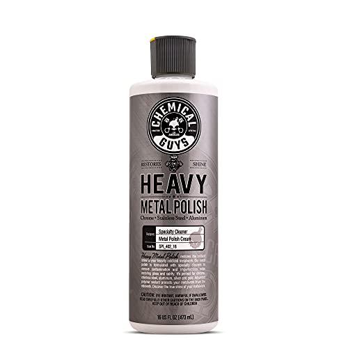 Comparison: Best Polish For Stainless Steel 2 Chemical Guys SPI_402_16, Heavy Metal Polish Restorer and Protectant, (Safe for Cars, Trucks, SUVs, RVs, Motorcycles, and More) 16 fl oz