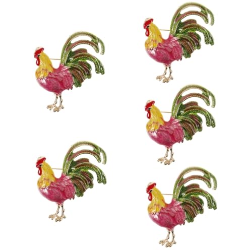 Broche coq Healvian, la nouveauté broche robe à offrir pour s'apprêter