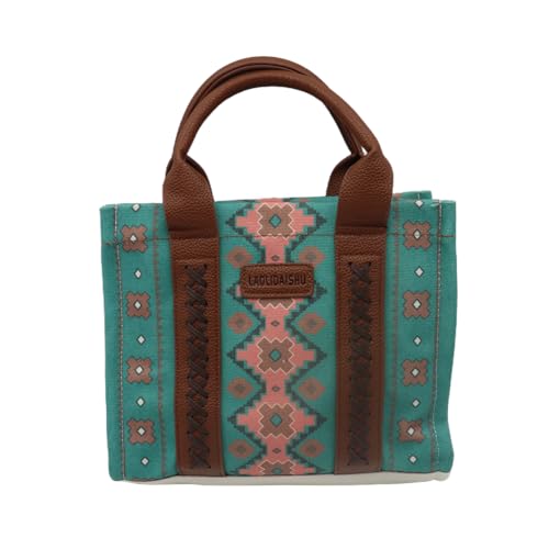 Sac fourre-tout en toile grande capacité pour femme active style rétro Huba