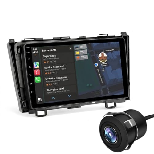 Image of Modorwy Honda CRV 2008-011 Original QLED 9 inch Zlink Car Android Stereo | OS 13 | 2GB+32GB | Display Support Wireless Car Play & Android Auto | incl. AHD Rear Camera & Frame Compatible
