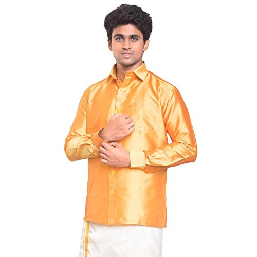 Image of THANGAMAGAN Men's Regular Fit Shirt