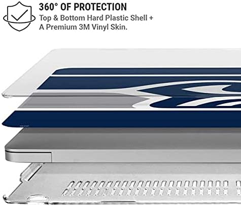 Skinit Case + Skin Compatible with MacBook Air 13in (2020) - Officially Licensed NFL Seattle Seahawks Large Logo Design