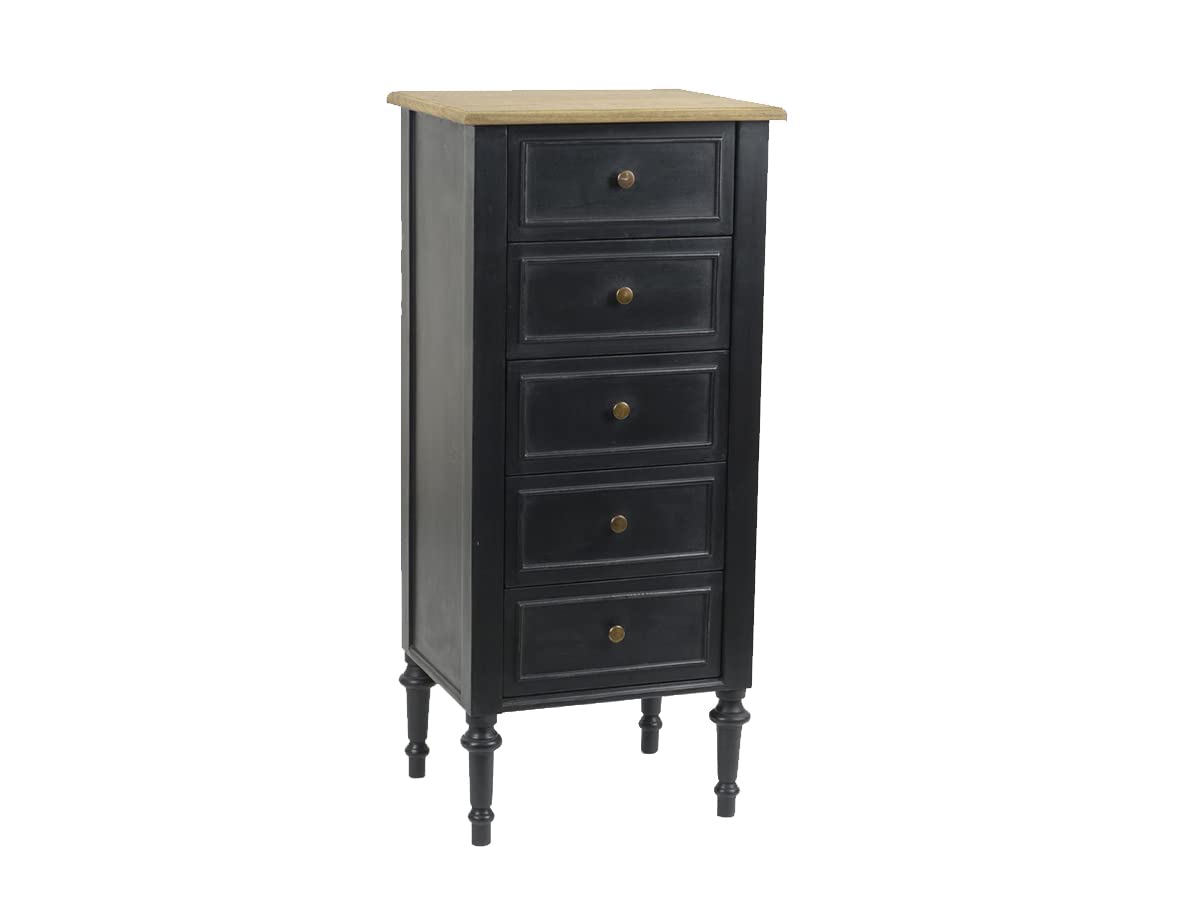 Chiffonier 5 cajones Amadeus para organizar ropa en dormitorios pequeños