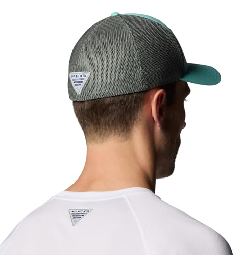 Image of Columbia Unisex Adult PFG Logo Mesh Ball Cap